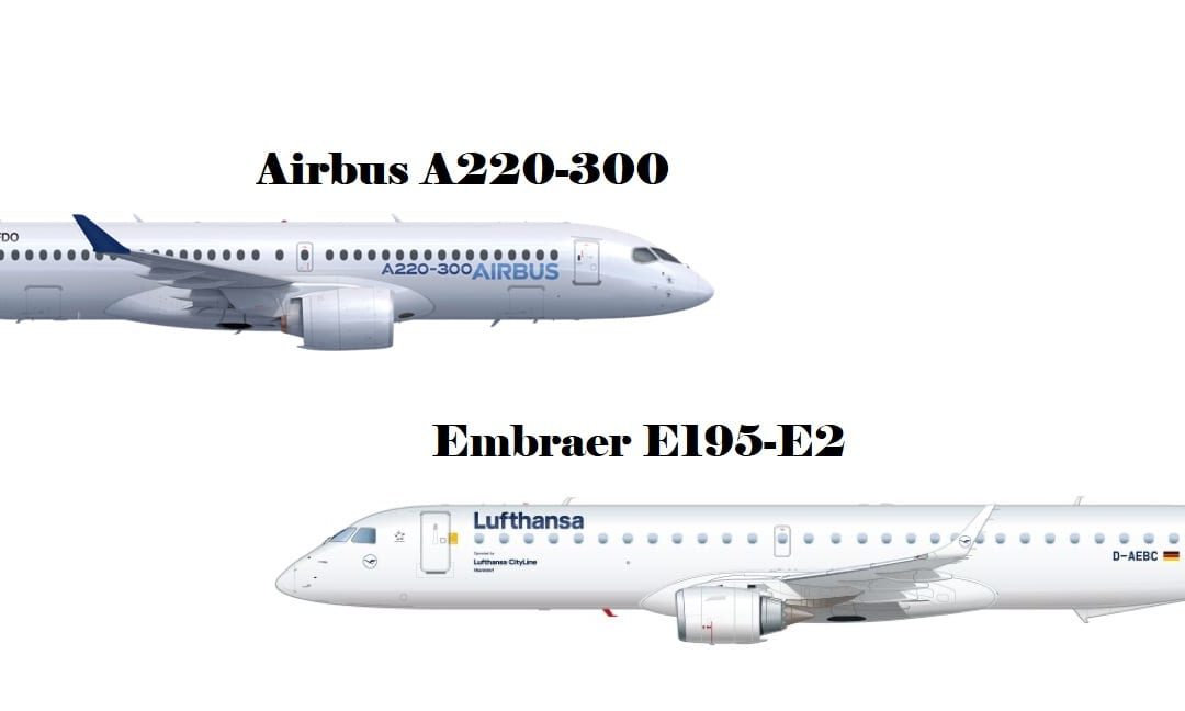 Airbus 220 300 схема