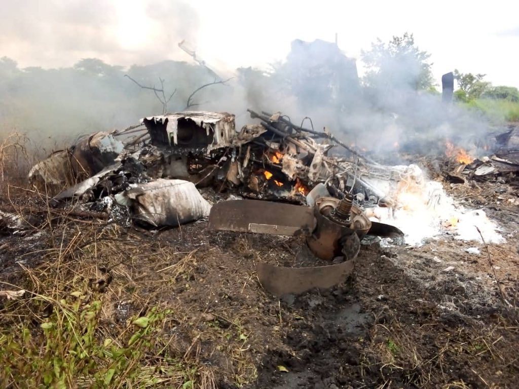 cargo-aircraft-crashes-in-juba,-south-sudan