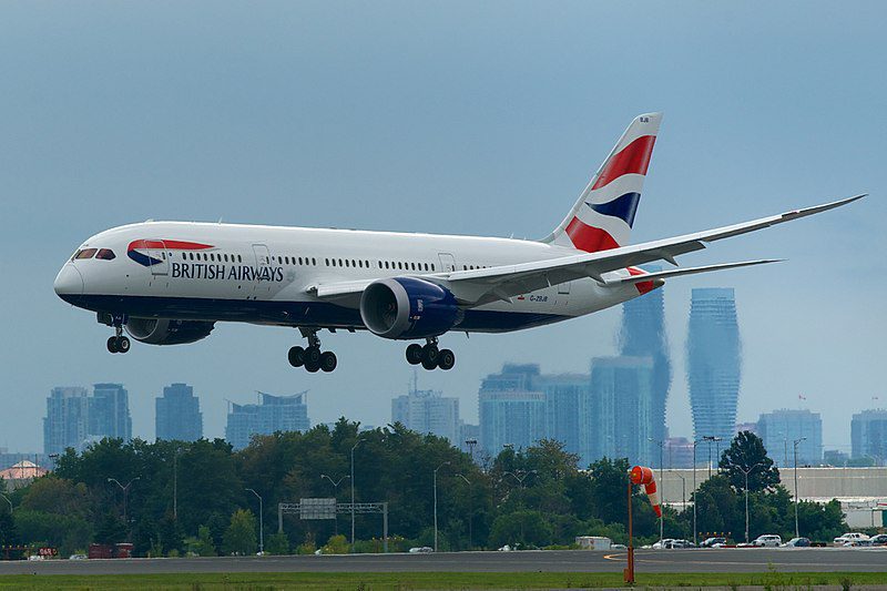 British Airways reacts to the second lockdown