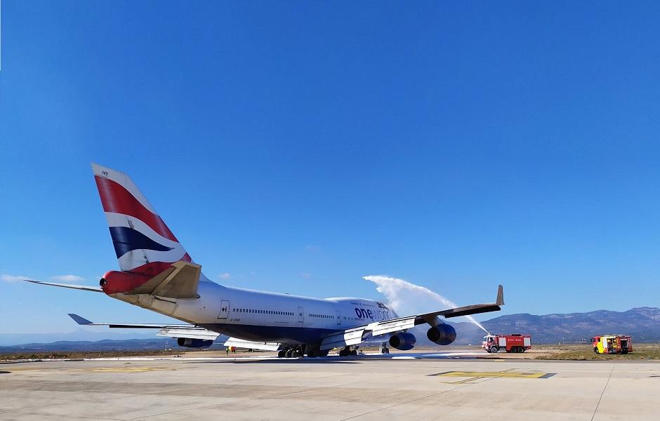 Retired British Airways 747 In Strange Fire Incident