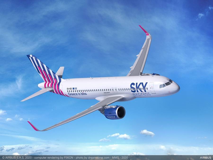 Sky Express Takes Delivery Of New A320neo – In 6 Weeks!