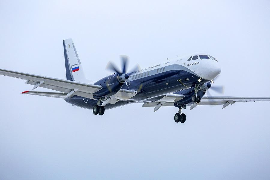 [Sort Of] New IL-114-300 Makes Maiden Flight