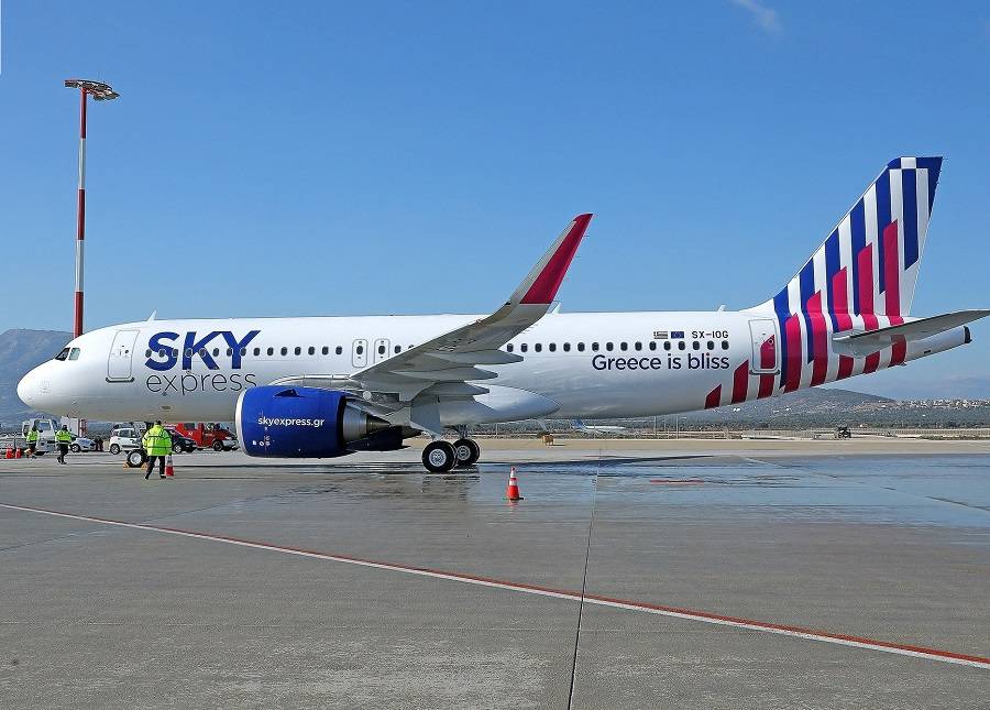 Sky Express Takes Delivery Of New A320neo – In 6 Weeks!