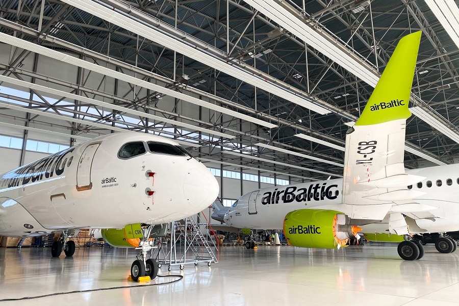 INCIDENT: Air Baltic A220 Damaged In Hard Landing