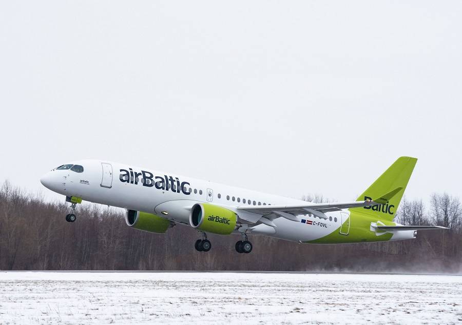 INCIDENT: Air Baltic A220 Shut Down Engines On Landing!