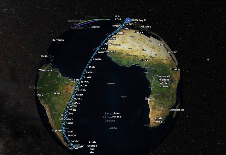 The Falkland Islands – Lufthansa Makes Longest Flight