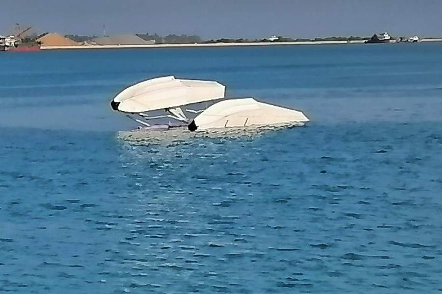 ACCIDENT: Manta Air DHC6 Lands, Flips Upside Down