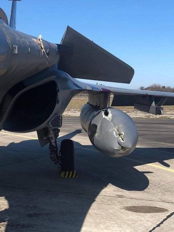 A Bit Too Low? French Rafale Fighter Cuts Power Lines