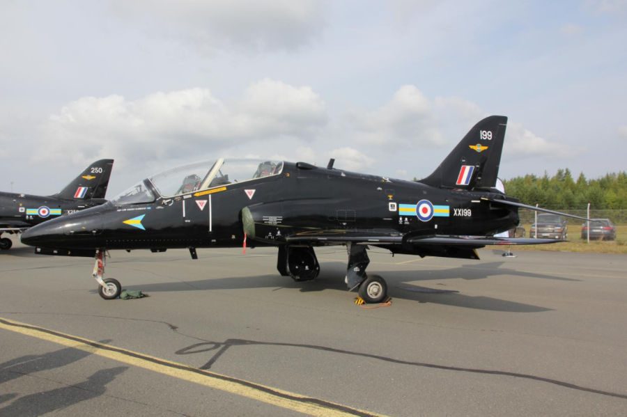 Hawk Jet Crashes in Cornwall - Pilots Eject Safely