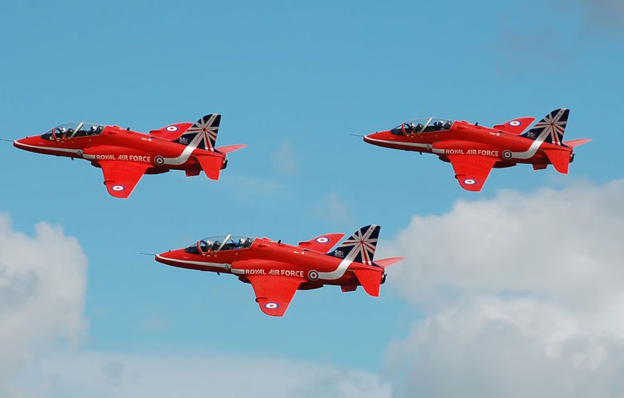 Hawk Jet Crashes in Cornwall - Pilots Eject Safely