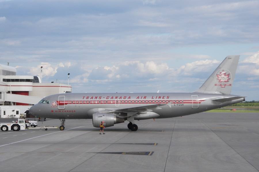 Retro Trans Canada Air A220 Enters Service!