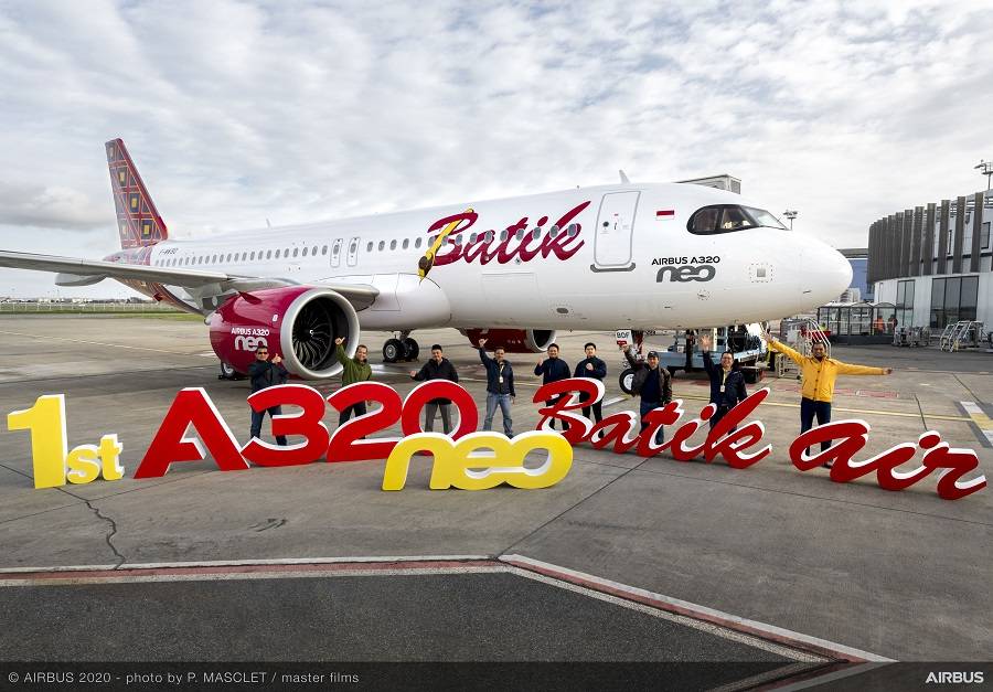 INCIDENT: Batik Air A320 Lands With Rotated Nose Gear