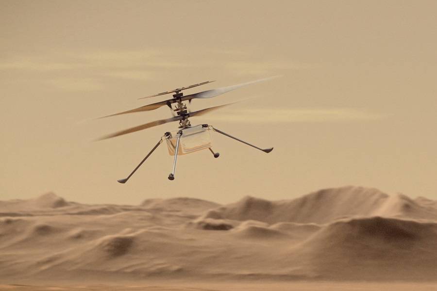 Mars Helicopter Flies For Over 30 Minutes, In 18 Flights!