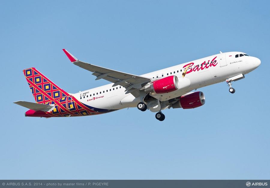 INCIDENT: Batik Air A320 Lands With Rotated Nose Gear