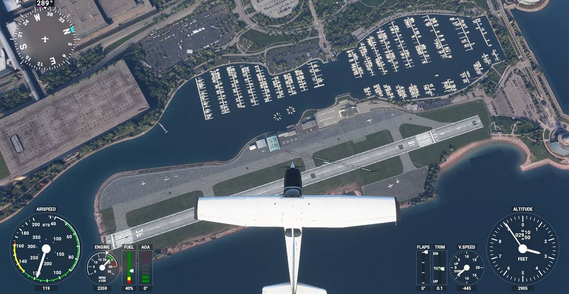 Meigs Field – An Old Favourite Resurrected (in the sim)