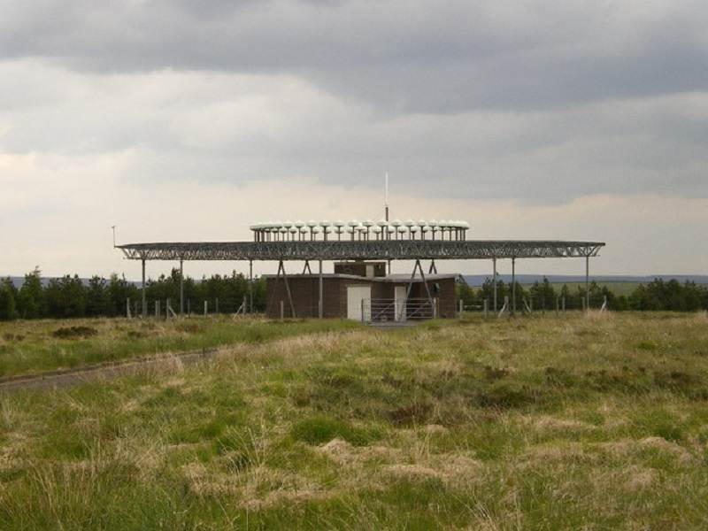 VOR Beacons Dotted Around The Countryside