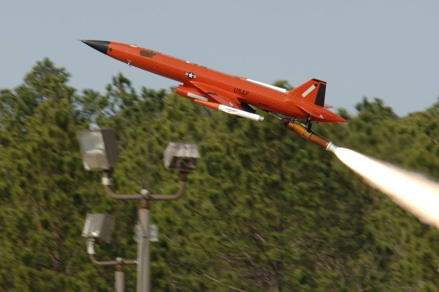 US Air Force Target Drone Washes Up On Florida Beach!