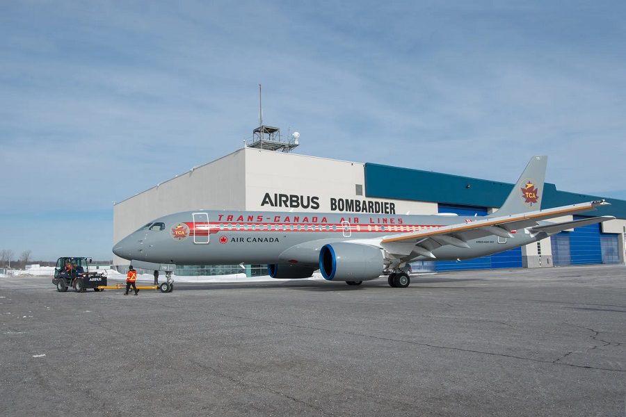 Retro Trans Canada Air A220 Enters Service!