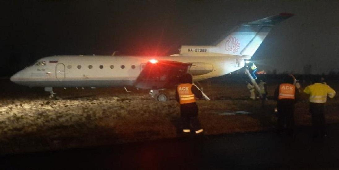 Incident: Vologda Yak-40 Has Runway Excursion