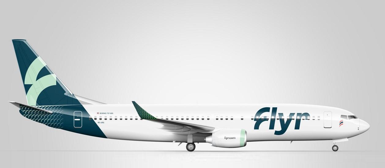 First (?) Flyr Boeing 737 Breaks Cover In Ireland!