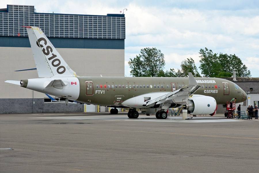 Airbus Repurposes A220 Prototype As A Cabin Display