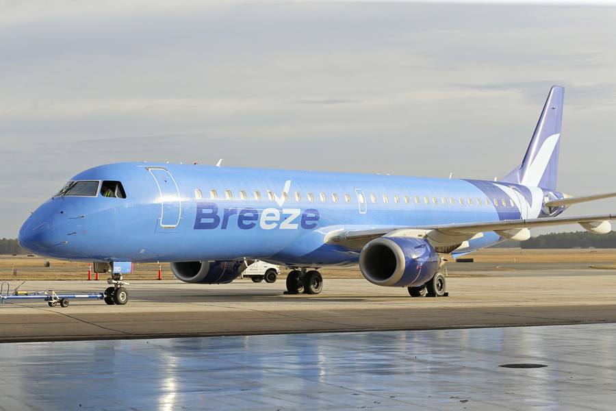 They’re Off: Breeze Airways Starts Commercial Flights!