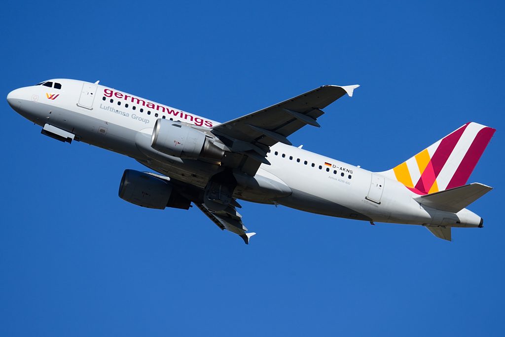 Airbus A319-112 D-AKNS in Germanwings livery