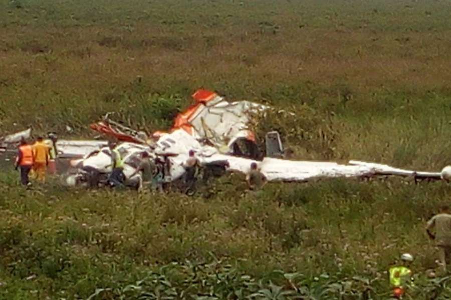 Kin Avia Turboprop Crashes On Takeoff With No Survivors
