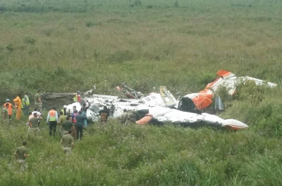 Kin Avia Turboprop Crashes On Takeoff With No Survivors