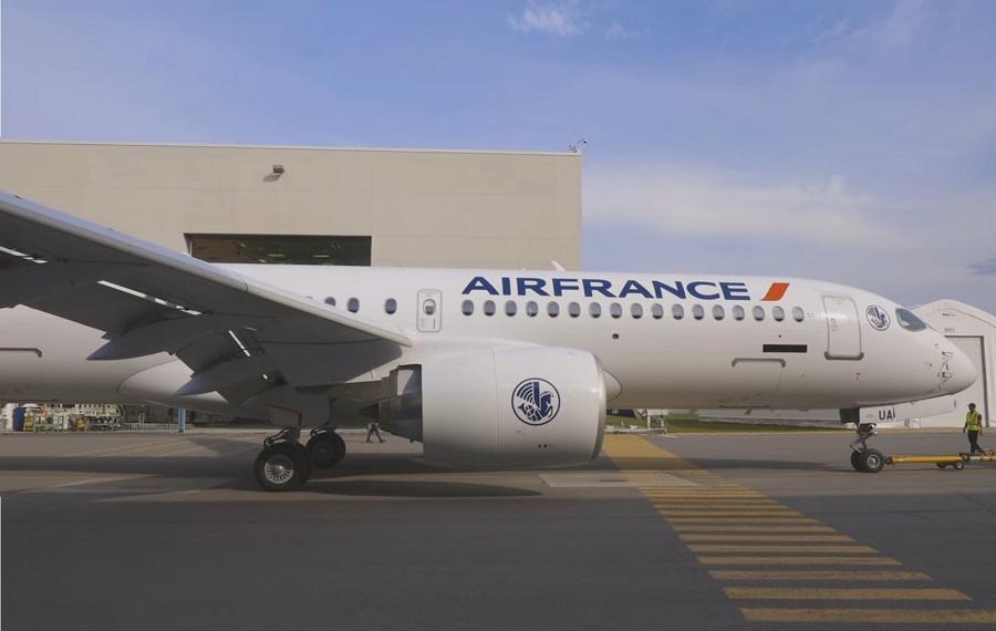 First Air France A220-300 Emerges From Paint Shop