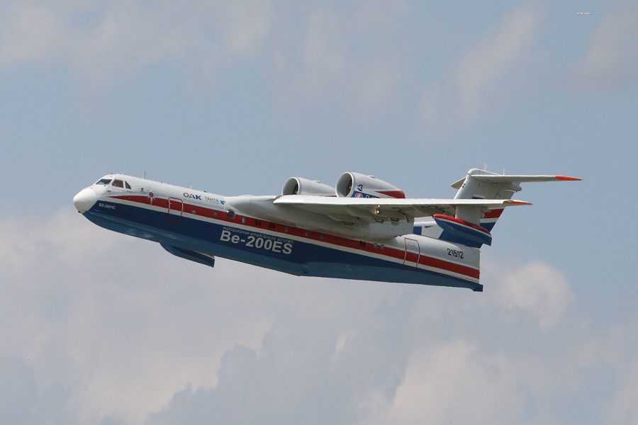 Russian Beriev Be-200 Amphibious Firefighting Aircraft Has Crashed