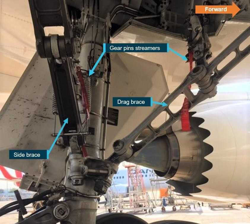 Qantas 787: Missed Pins Stop Landing Gear Retraction!