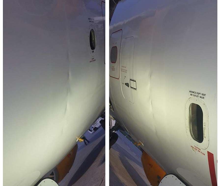 ACCIDENT: Condor A320 Heavy Damage From Gear Issue 