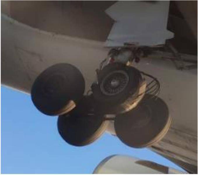 INCIDENT: Burst Tyre On Takeoff Takes Out Engine!