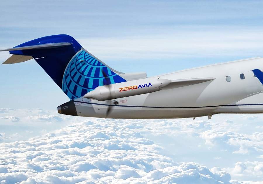 United – ZeroAvia Plan Hydrogen Re-Engined CRJ-550!