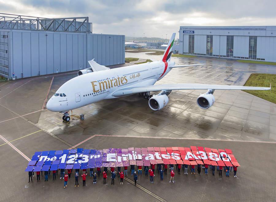 Emirates Takes Delivery Of Last Ever Airbus A380
