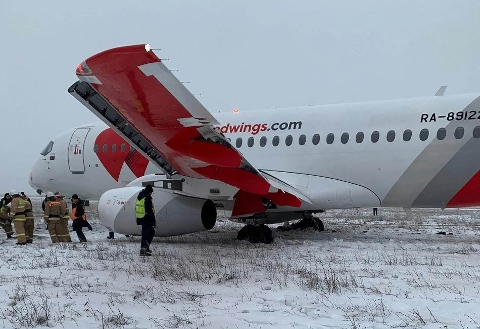 INCIDENT: Red Wings Sukhoi Superjet Runway Overrun