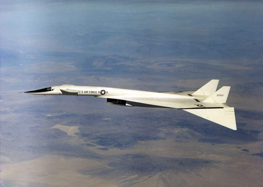 XB-70 Valkyrie: A Mach-3 Bomber Doing Airliner Research?