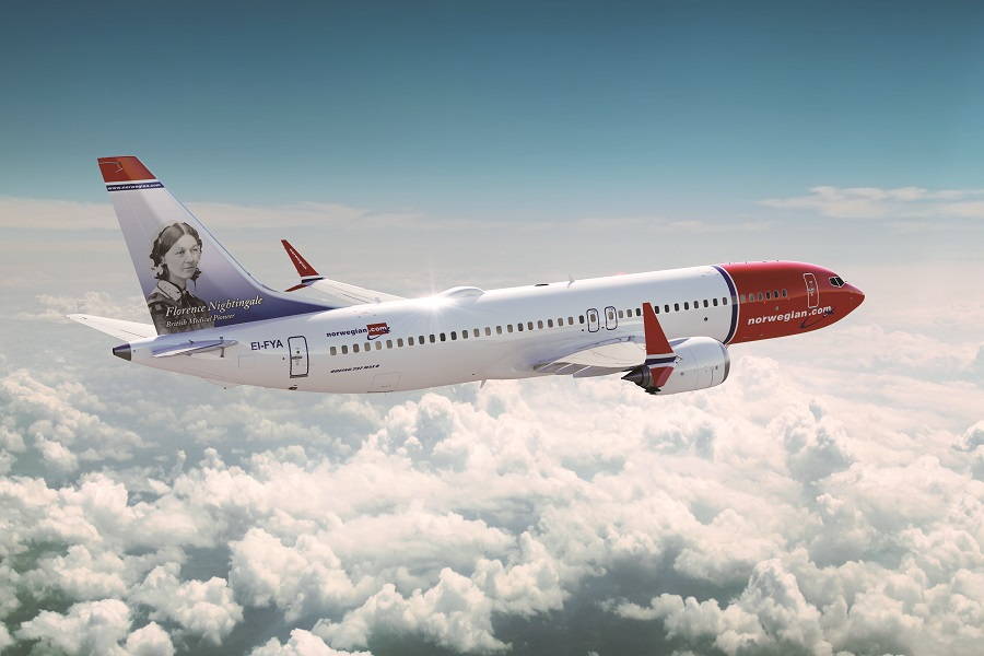 Norwegian Leases 10 Boeing 737-8s From AerCap