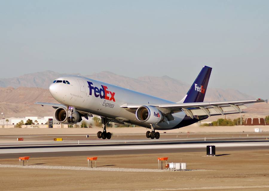 INCIDENT: FedEx Freighter Loses A Wheel On Takeoff!