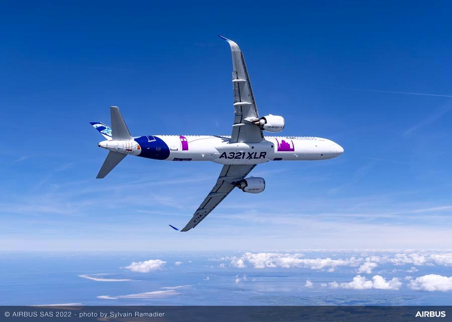 First Airbus A321XLR Has Its Maiden Flight!