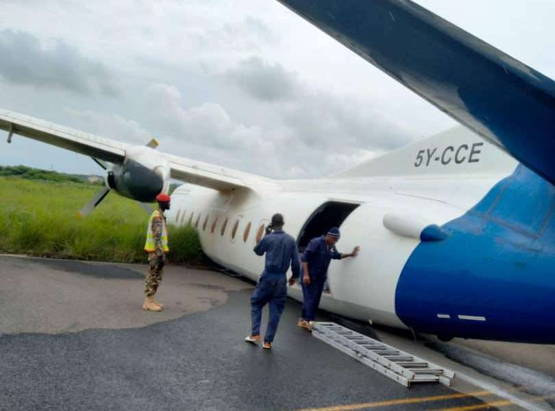 ACCIDENT: Fokker F27 Runway Excursion on Departure