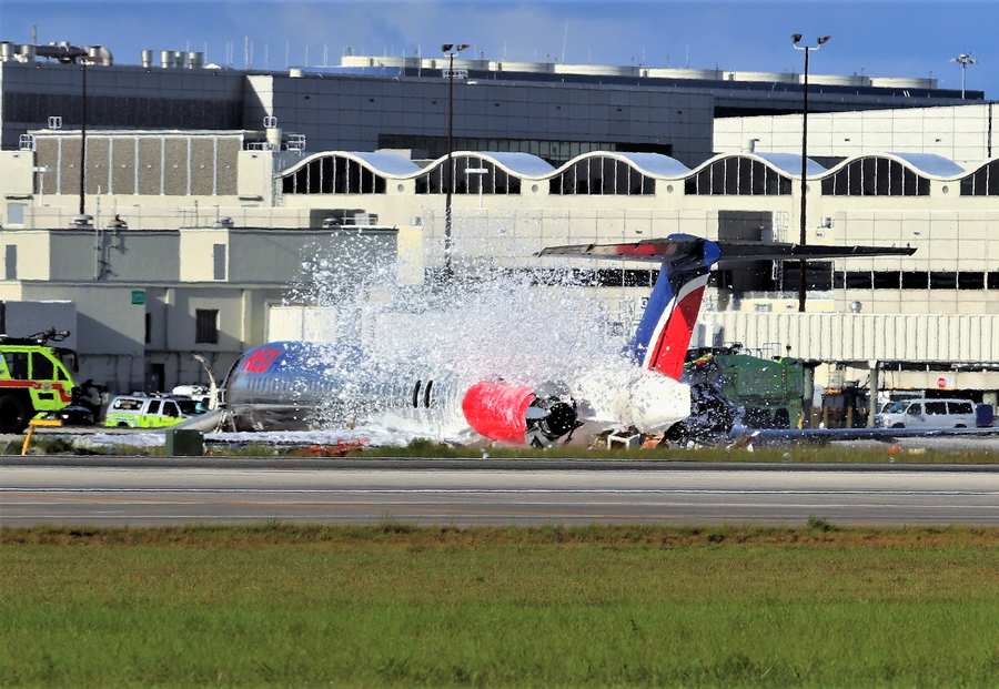 Red Air Gear Collapse In Miami – NTSB Preliminary Report