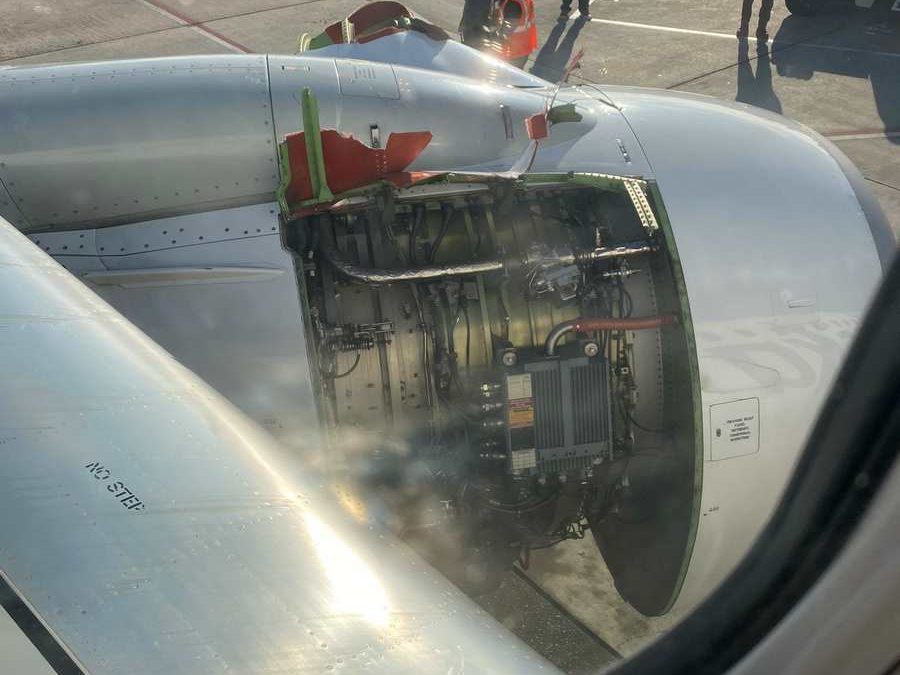 INCIDENT: Alaska 737 Loses Cowling Doors!