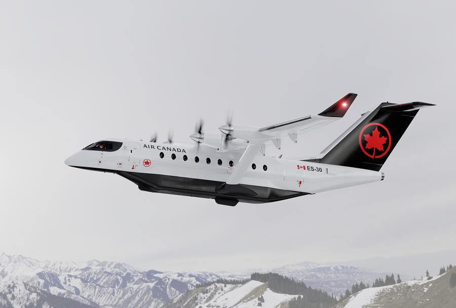 Heart ES-30 Aircraft Launched With Air Canada!