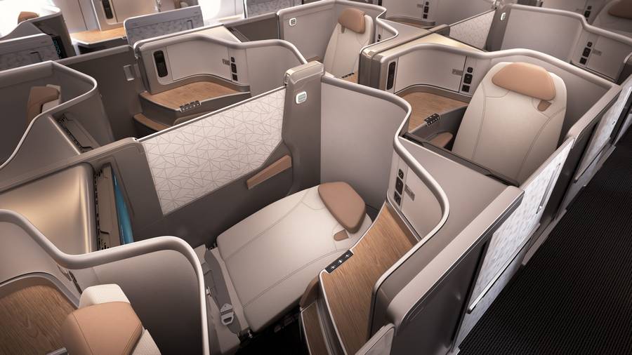 Airbus A350 Delivered With No Business Seats?