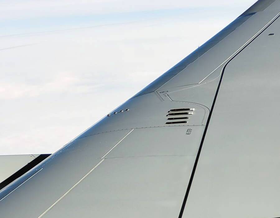 Vortex Generators on a VTOL 