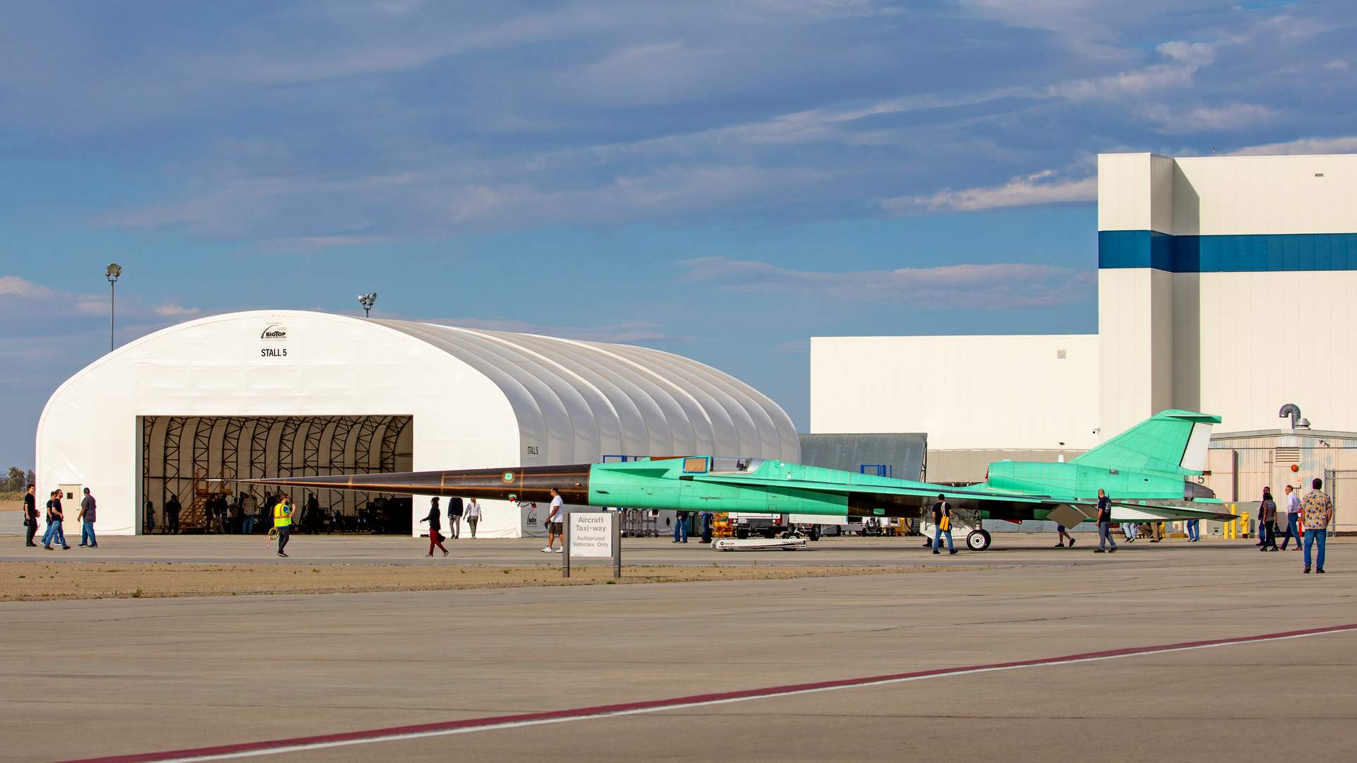 NASA X-59 Takes Shape, Moves To The Flight Line!