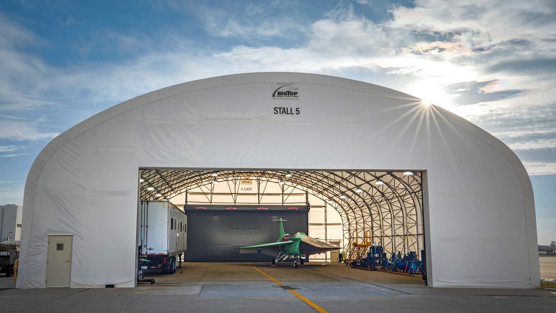 12 Ways Fabric Makes Sense for Aircraft Hangars