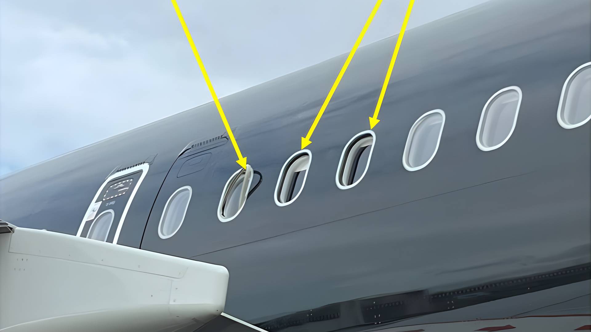 A321neo Passenger Windows Separated Because of… Filming!